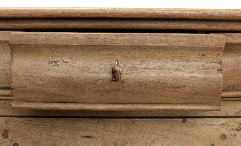 Cafe Au Lait Buffet Driftwood Finish Sideboards LOOMLAN By Sarreid