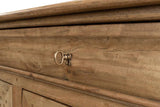 Cafe Au Lait Buffet Driftwood Finish Sideboards LOOMLAN By Sarreid