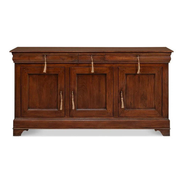 Cafe Au Lait Buffet Walnut Sideboards LOOMLAN By Sarreid