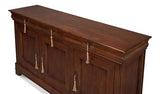 Cafe Au Lait Buffet Walnut Sideboards LOOMLAN By Sarreid