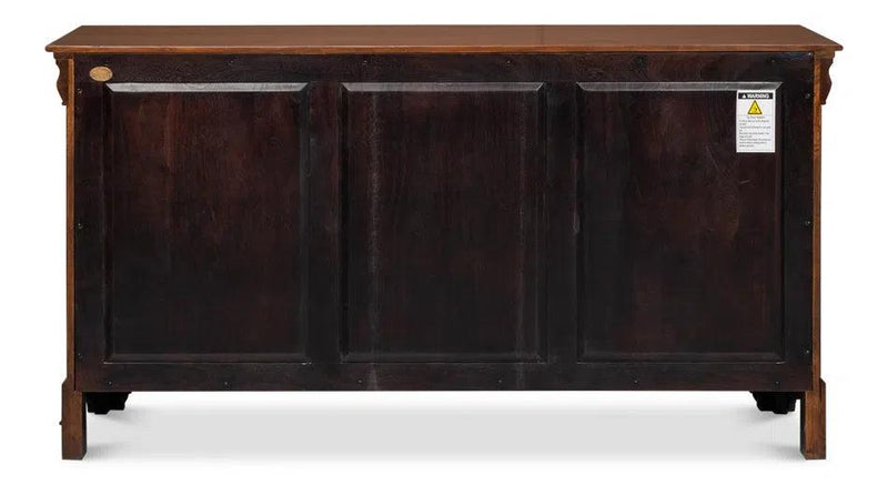 Cafe Au Lait Buffet Walnut Sideboards LOOMLAN By Sarreid