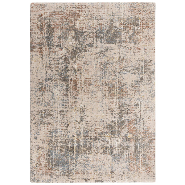 Cage Abstract Beige/ Multi Large Area Rugs For Living Room Area Rugs LOOMLAN By LOOMLAN