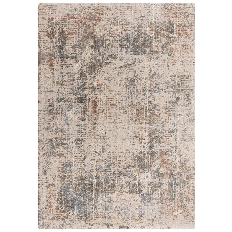Cage Abstract Beige/ Multi Large Area Rugs For Living Room Area Rugs LOOMLAN By LOOMLAN