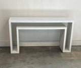 Caine Console White Console Tables LOOMLAN By Noir