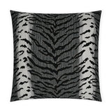 Calabar Graphite Animal Grey Large Throw Pillow With Insert Throw Pillows LOOMLAN By D.V. Kap