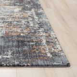 Cale Abstract Blue Large Area Rugs For Living Room Area Rugs LOOMLAN By LOOMLAN
