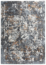 Cale Abstract Blue Large Area Rugs For Living Room Area Rugs LOOMLAN By LOOMLAN