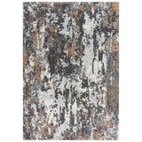 Calo Abstract Gray/ Multi Large Area Rugs For Living Room Area Rugs LOOMLAN By LOOMLAN