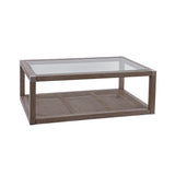 Calum Rubberwood Rectangular Cocktail Table Coffee Tables LOOMLAN By Bassett Mirror