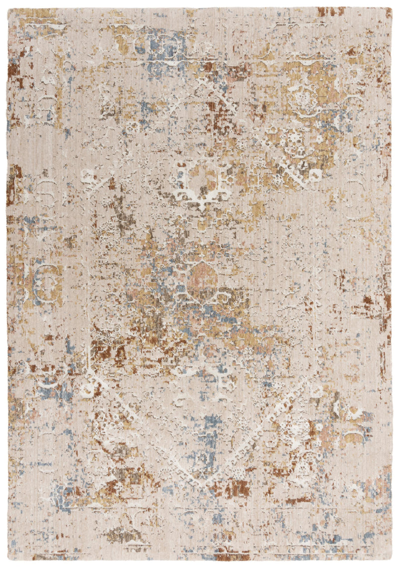 Cama Abstract Beige/ Multi Large Area Rugs For Living Room Area Rugs LOOMLAN By LOOMLAN
