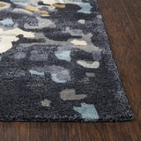 Camb Abstract Gray Large Area Rugs For Living Room Area Rugs LOOMLAN By LOOMLAN