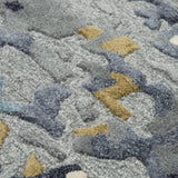 Camb Abstract Gray Large Area Rugs For Living Room Area Rugs LOOMLAN By LOOMLAN