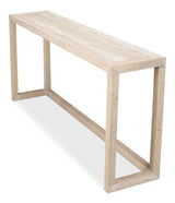 Camden Console Table Grey Finish Pine Wood Console Tables LOOMLAN By Sarreid