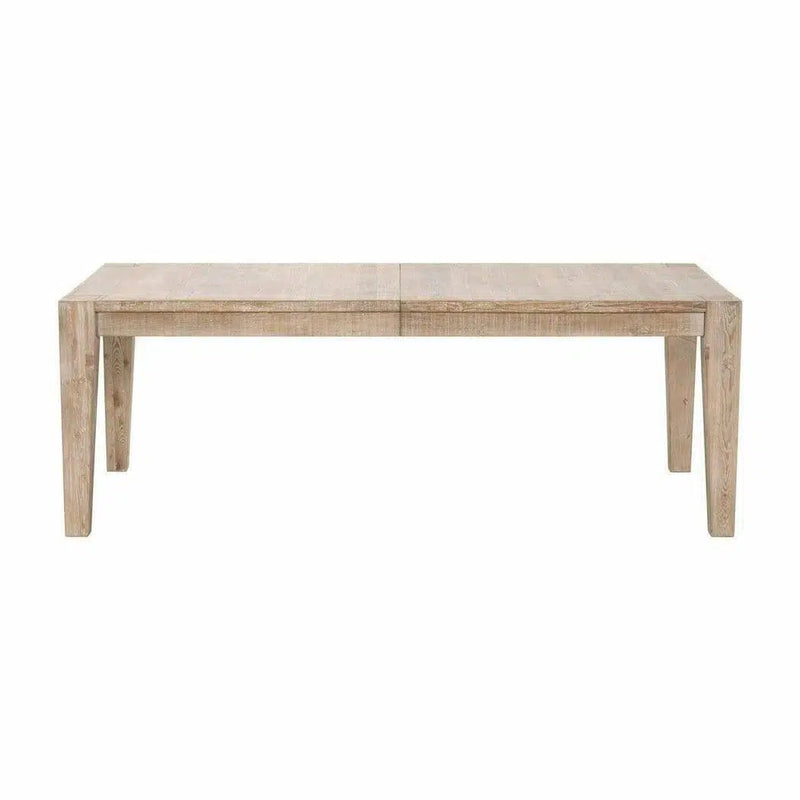 Canal Reclaimed Wood Extendable Dining Table Gold Inlay Dining Tables LOOMLAN By Essentials For Living