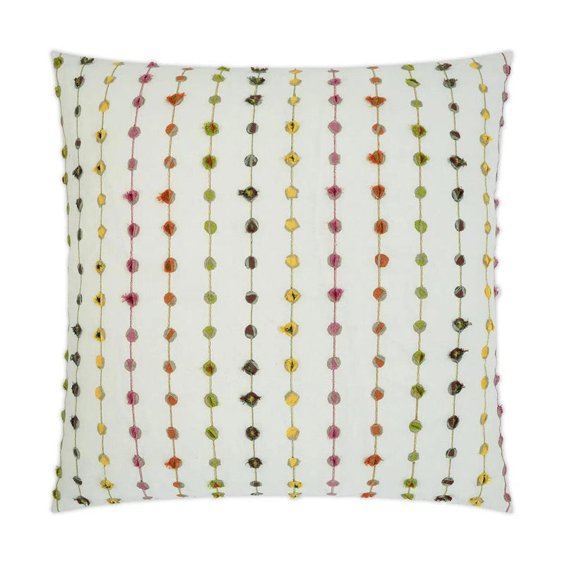 Candy Pop Multi Color Throw Pillow With Insert Throw Pillows LOOMLAN By D.V. Kap