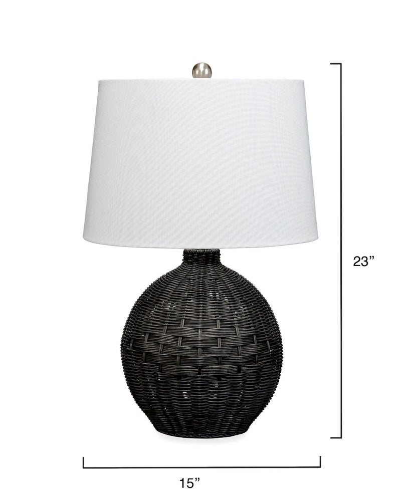 Cape Rattan Table Lamp