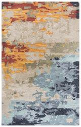 Capi Abstract Tan Large Area Rugs For Living Room Area Rugs LOOMLAN By LOOMLAN