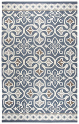 Cara Medallion Gray Large Area Rugs For Living Room Area Rugs LOOMLAN By LOOMLAN