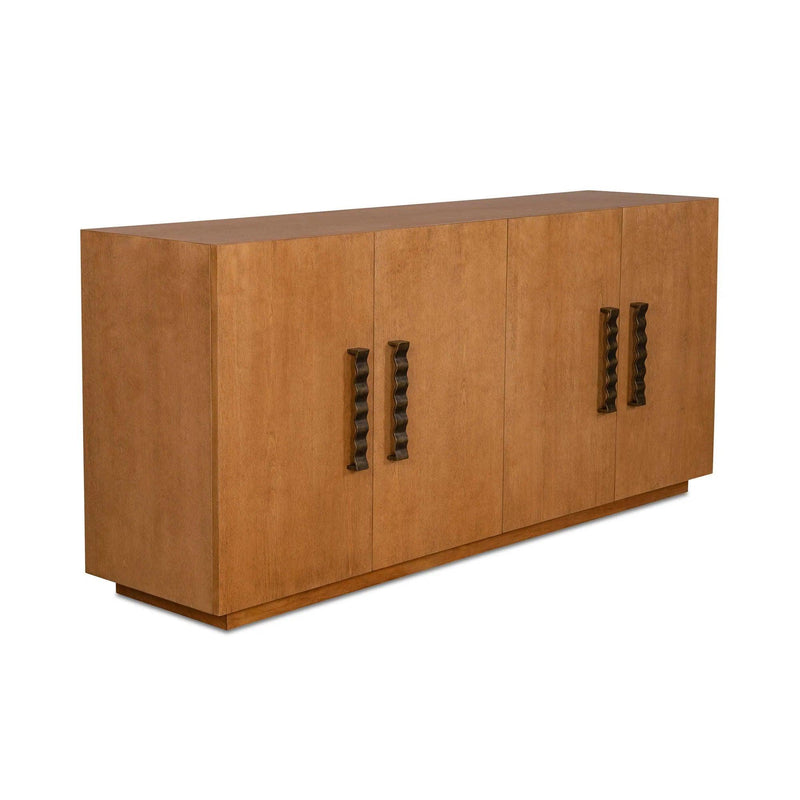 Cara Natural Wood Sideboard Sideboards LOOMLAN By Moe's Home