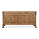 Caracole Credenza Cabinet for Living Room Driftwood Finish Sideboards LOOMLAN By Sarreid