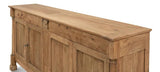 Caracole Credenza Cabinet for Living Room Driftwood Finish Sideboards LOOMLAN By Sarreid