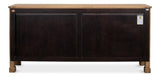 Caracole Credenza Cabinet for Living Room Driftwood Finish Sideboards LOOMLAN By Sarreid