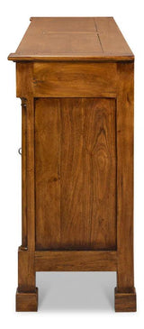 Caracole Credenza Fruitwood Cabinet for Living Room Sideboards LOOMLAN By Sarreid