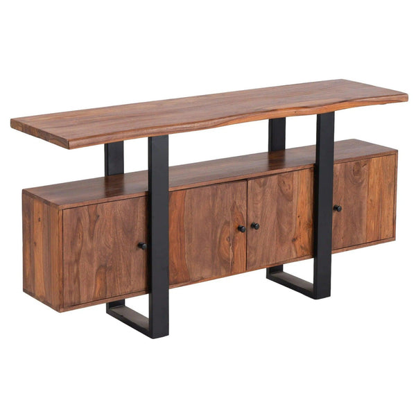 Carden Sheesham Timber Wood Console /Sideboard (Kd Construction) Console Tables LOOMLAN By LOOMLAN