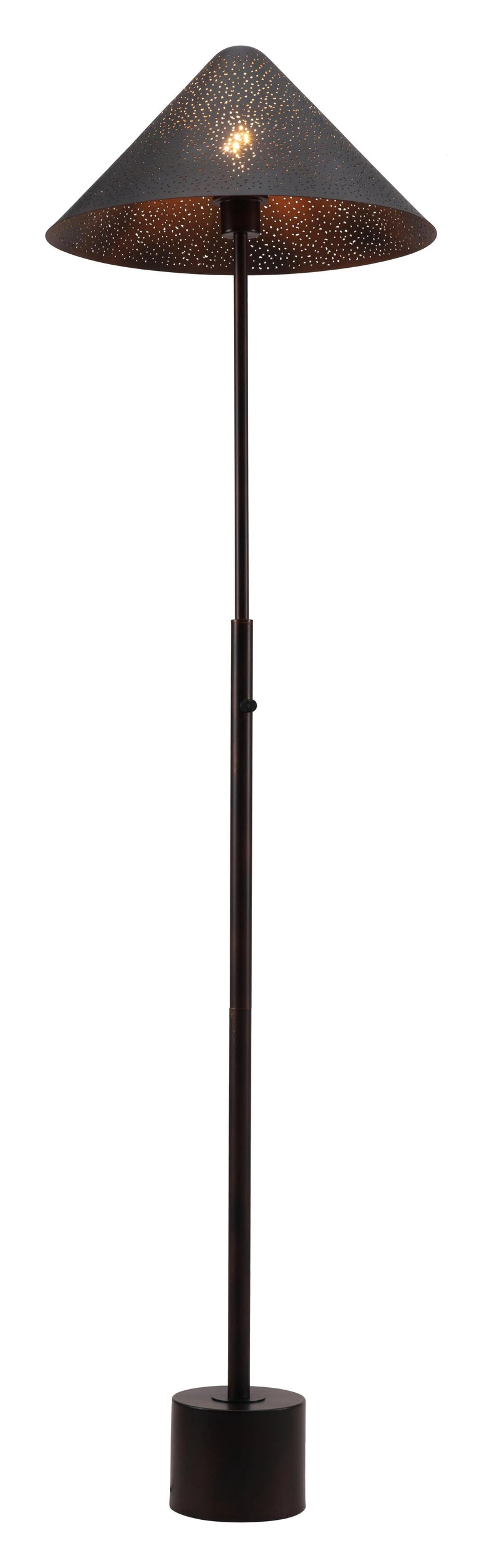 Cardo Floor Lamp Bronze Floor Lamps LOOMLAN By Zuo Modern