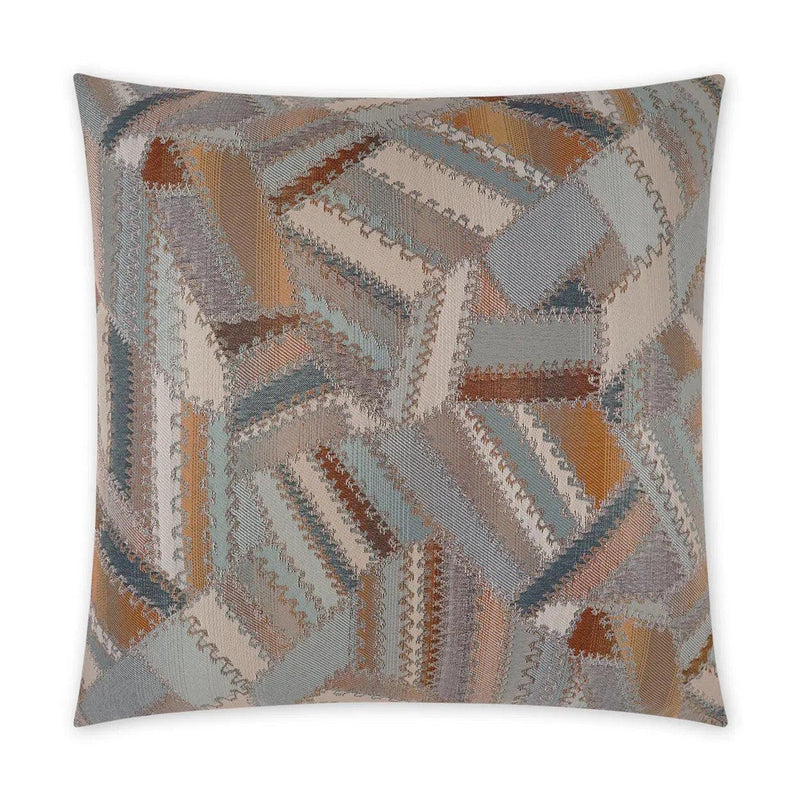 Carissa Lagoon Global Copper Large Throw Pillow With Insert Throw Pillows LOOMLAN By D.V. Kap