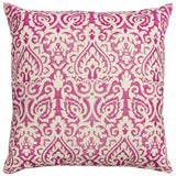 Carl Damask Decorative Throw Pillow For Couch Throw Pillows LOOMLAN By LOOMLAN