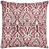 Carl Damask Decorative Throw Pillow For Couch Throw Pillows LOOMLAN By LOOMLAN