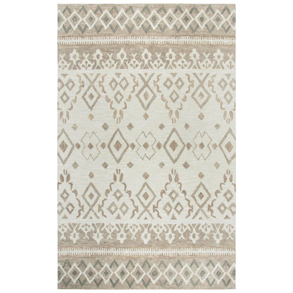 Carl Tribal Motif Natural Large Area Rugs For Living Room Area Rugs LOOMLAN By LOOMLAN