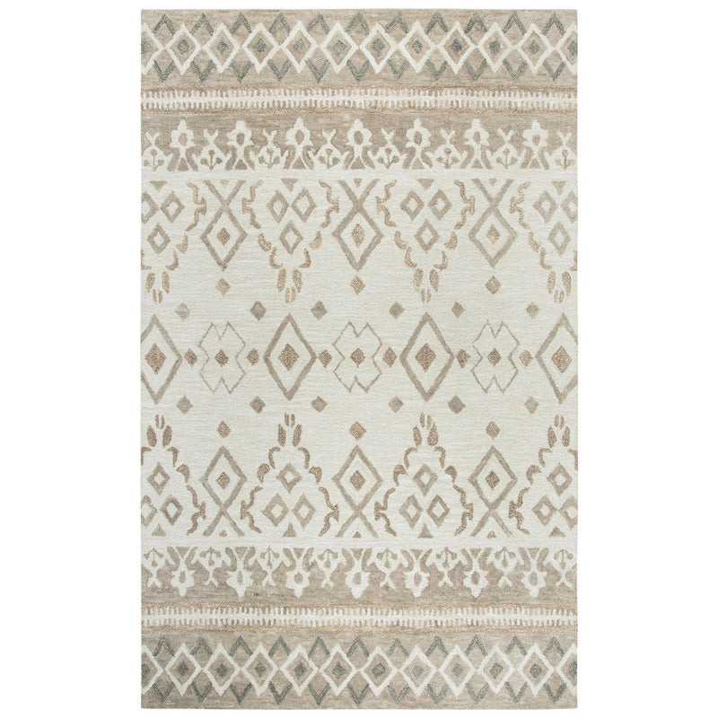 Carl Tribal Motif Natural Large Area Rugs For Living Room Area Rugs LOOMLAN By LOOMLAN