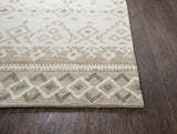 Carl Tribal Motif Natural Large Area Rugs For Living Room Area Rugs LOOMLAN By LOOMLAN