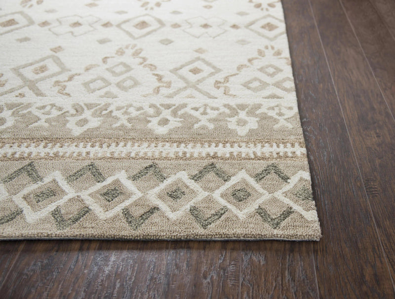 Carl Tribal Motif Natural Large Area Rugs For Living Room Area Rugs LOOMLAN By LOOMLAN