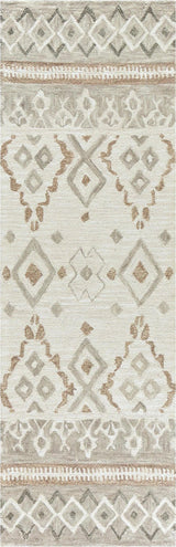 Carl Tribal Motif Natural Large Area Rugs For Living Room Area Rugs LOOMLAN By LOOMLAN