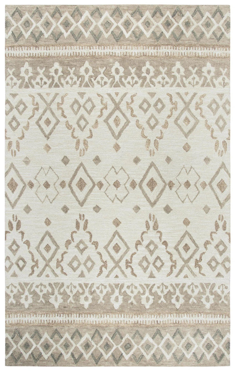 Carl Tribal Motif Natural Large Area Rugs For Living Room Area Rugs LOOMLAN By LOOMLAN