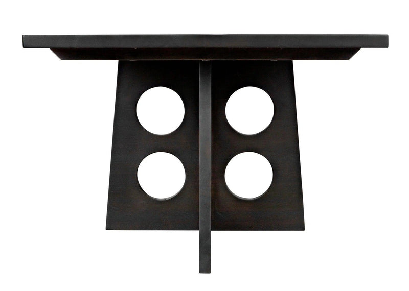 Carlo Dining Table, Ebony Walnut Dining Tables LOOMLAN By Noir