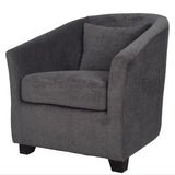 Carmen Club Chair - Espresso Club Chairs LOOMLAN By LH Imports