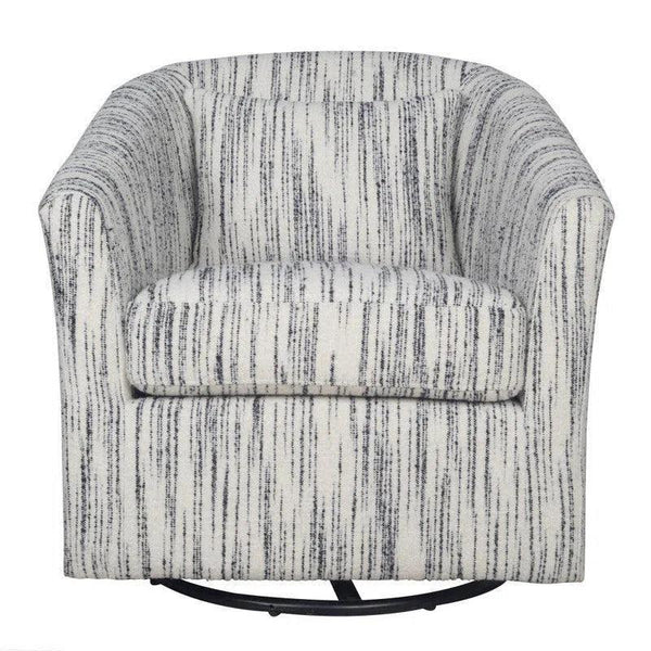 Carmen Swivel Glider - White Birch Club Chairs LOOMLAN By LH Imports