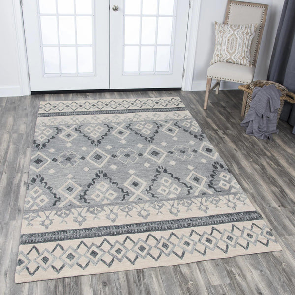 Carr Tribal Motif Natural Large Area Rugs For Living Room Area Rugs LOOMLAN By LOOMLAN