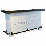 Carriage House Home Bar Island Counter Height Dining Home Bar Islands LOOMLAN By Sunny D