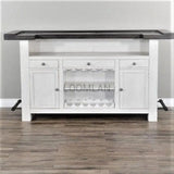 Carriage House Home Bar Island Counter Height Dining Home Bar Islands LOOMLAN By Sunny D