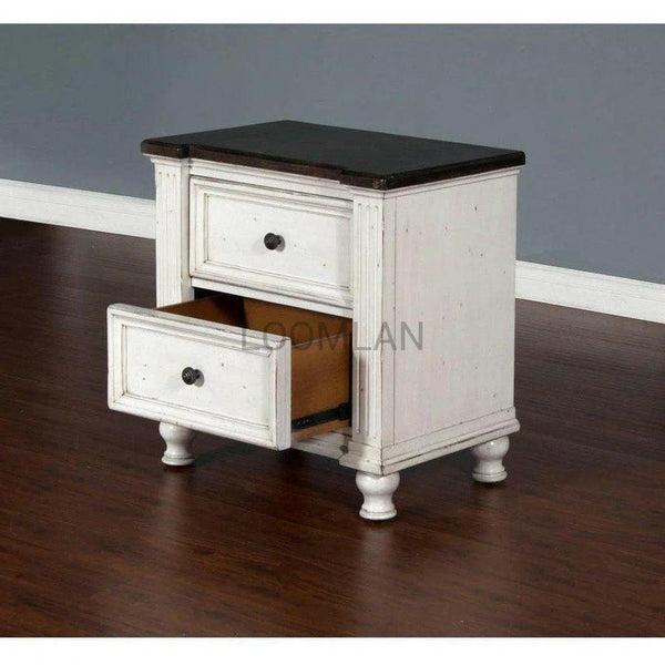 Carriage House Nightstand Bedside Table Nightstands LOOMLAN By Sunny D