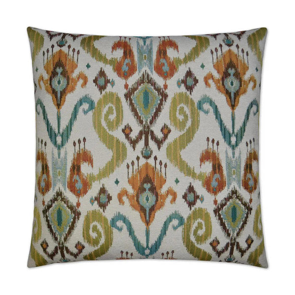 Carrizozo Multi Color Throw Pillow With Insert Throw Pillows LOOMLAN By D.V. Kap