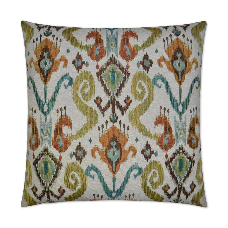 Carrizozo Multi Color Throw Pillow With Insert Throw Pillows LOOMLAN By D.V. Kap