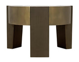 Carrusel Coffee Table, Metal with Brass and Aged Brass Finish Coffee Tables LOOMLAN By Noir