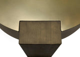 Carrusel Coffee Table, Metal with Brass and Aged Brass Finish Coffee Tables LOOMLAN By Noir