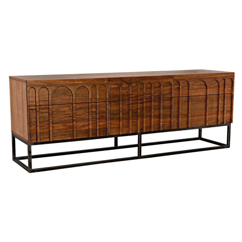 Casanova Sideboard, Dark Walnut Sideboards LOOMLAN By Noir